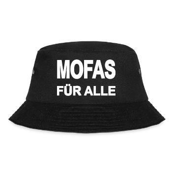 Moped - Bucket Hat - black - Front - Lela (165cm)