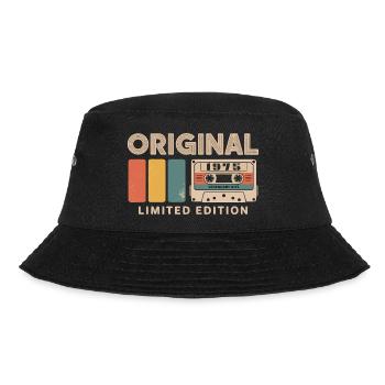 Original 1975 Birthday 1975 Gift 1975 Retro - Bucket Hat - black - Front - Lela (165cm)