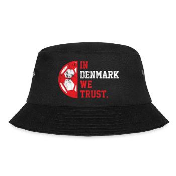 In Denmark we trust - Bucket Hat - Schwarz - Vorne - Lela (165cm)
