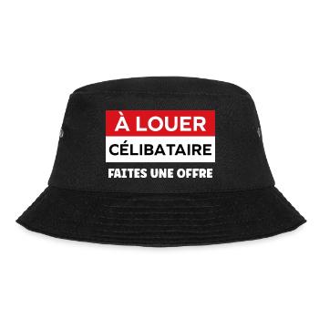 Einzelhumor - Bucket Hat - Schwarz - Vorne - Lela (165cm)