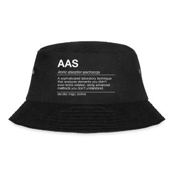 AAS Analysis Atomic Absorption Spectrometry Analysis - Bucket Hat - black - Front - Lela (165cm)