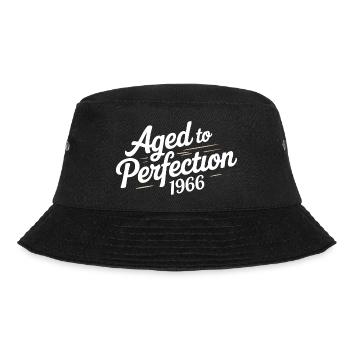 1966 Design for the 60 – For 60 years - Bucket Hat - black - Front - Lela (165cm)