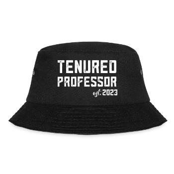 Festangestellter Professor geschaffen 2023 - Bucket Hat - Schwarz - Vorne - Lela (165cm)