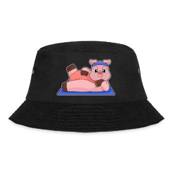 Gymnastique de fitness Yoga des cochons - Bob - noir - Devant - Lela (165cm)