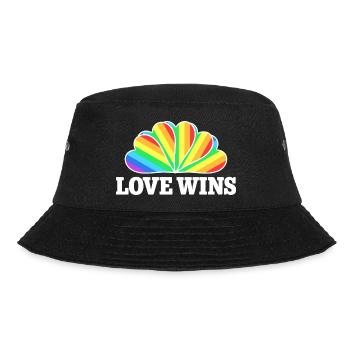 Love Wins - Rainbow Statement Design - Bob - noir - Devant - Lela (165cm)