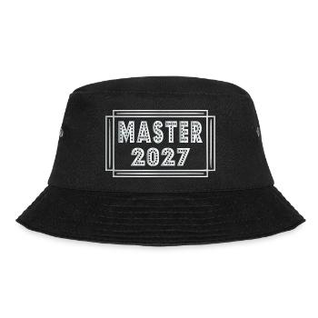 Masterstudiengang Abschluss Master 2027 - Bucket Hat - Schwarz - Vorne