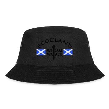 Scotland William Wallace - Bucket Hat - Schwarz - Vorne - Lela (165cm)