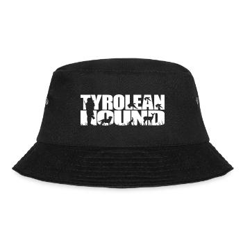 TYROLEAN HOUND Jagdhund Wilsigns Jagdhunde Jäger - Bucket Hat - Schwarz - Vorne - Lela (165cm)