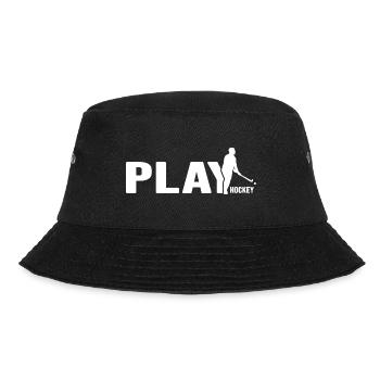 Field Hockey Hockey Player Hockey Team Hockey Game - Bucket Hat - black - Front - Lela (165cm)