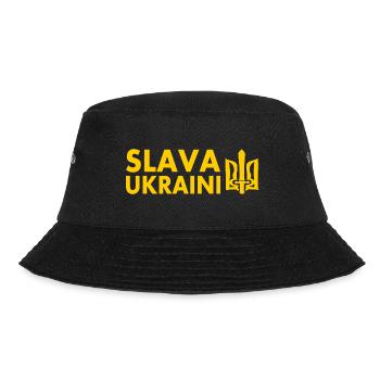 Ukraine - Bucket Hat - Schwarz - Vorne - Lela (165cm)