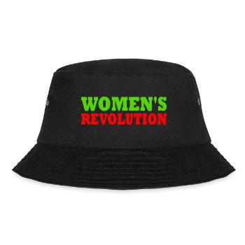 Womens revolution - Bucket Hat - Schwarz - Vorne - Lela (165cm)