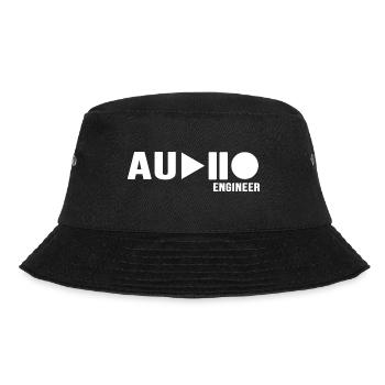 Audio Sound Engineering DJ at the mixing console Soundguy - Bucket Hat - black - Front - Lela (165cm)