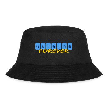 UKRAINE "ukraine forever" slava ukraini - Bucket Hat - Schwarz - Vorne - Lela (165cm)