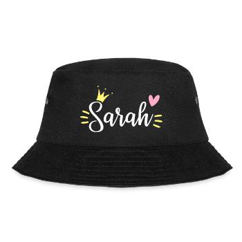 Couronne de nom de Sarah - Bob - noir - Devant - Lela (165cm)