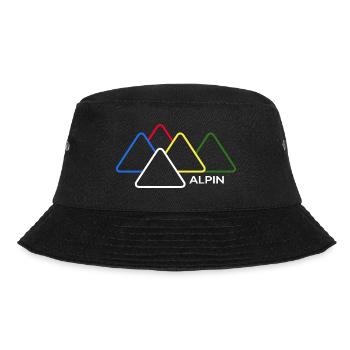 mountaineering sherpa alpine ferrata mountain summit - Bucket Hat - black - Front - Lela (165cm)
