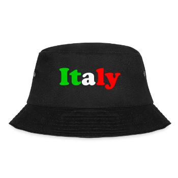 Italy - Bucket Hat - black - Front - Lela (165cm)