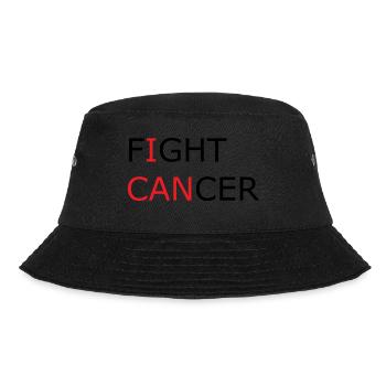 Fight Cancer I CAN - Bucket Hat - black - Front - Lela (165cm)