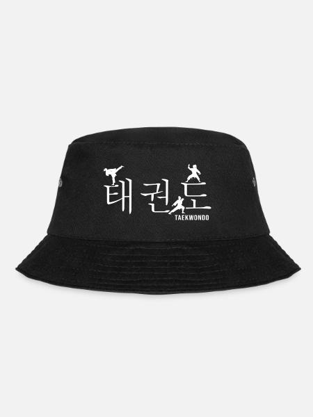 Taekwondo Kampfkunst Allkampf-Girl TKD Dan - Bucket Hat - Schwarz