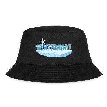 Ice bathing, hardy, winter baths, winter swimming - Bucket Hat - black - Front - Lela (165cm)