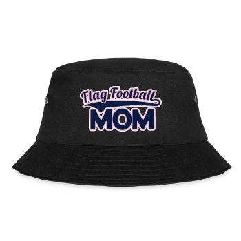Flag Football Mom - Bucket Hat - black - Front - Lela (165cm)