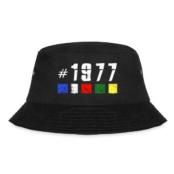 1977 anniversaire rétro vintage anniversaire NOUVEAU TIBET - Bob - noir - Devant - Lela (165cm)