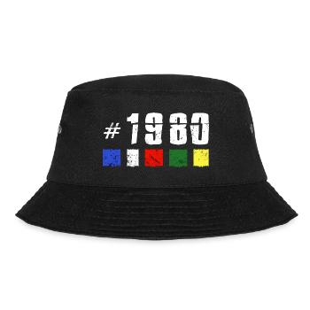 1980 anniversaire rétro vintage anniversaire NOUVEAU TIBET - Bob - noir - Devant - Lela (165cm)