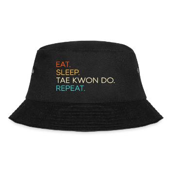 Martial Arts Taekwondo Martial Arts "tae kwon do" - Bucket Hat - black - Front - Lela (165cm)
