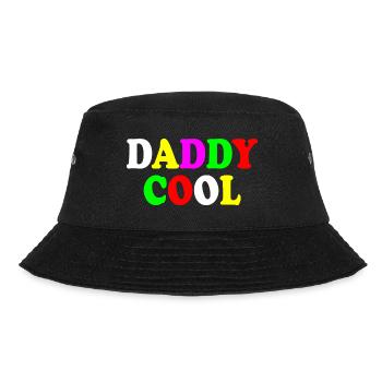 Daddy cool - Bucket Hat - Schwarz - Vorne - Lela (165cm)