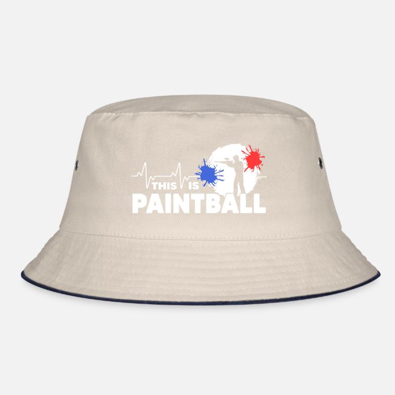 Paintball Gotcha Paintball Player Bucket Hat