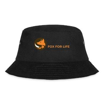 Fuchs fürs Leben - Bucket Hat - Schwarz - Vorne - Lela (165cm)
