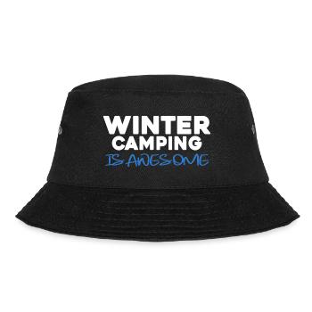 Le camping d’hiver est génial campeur d’hiver - Bob - noir - Devant - Lela (165cm)