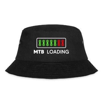 MTB Fahrrad-AKKU Fahrradkette Mountainbike - Bucket Hat - Schwarz - Vorne - Lela (165cm)