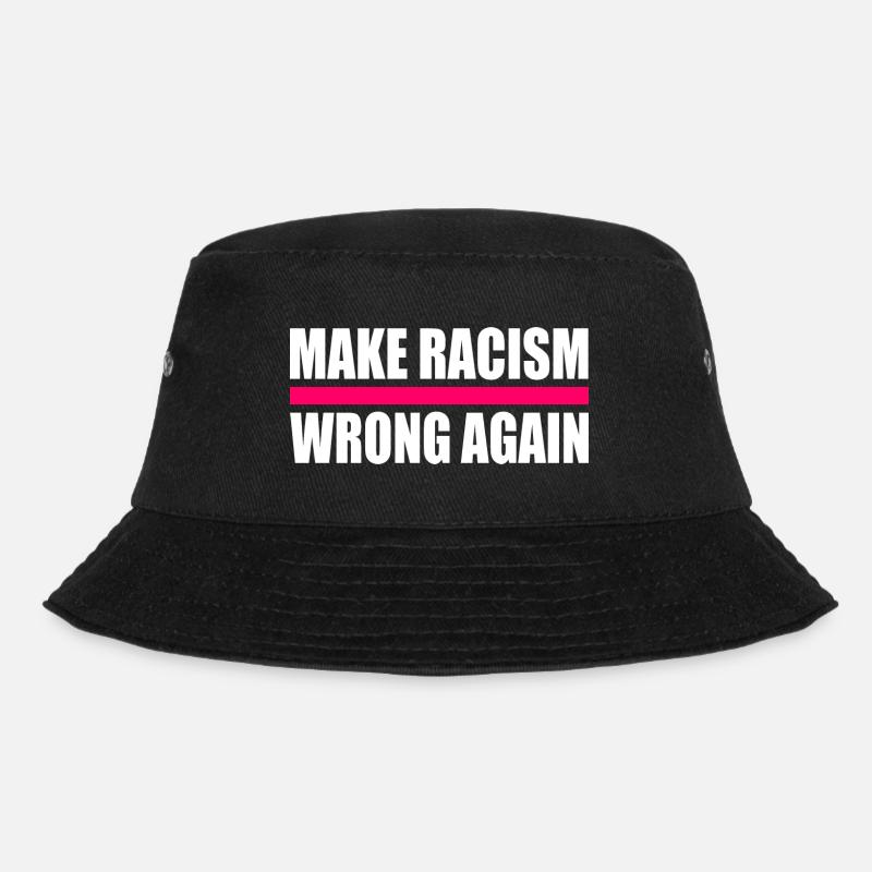 make racism wrong again - Bob - noir