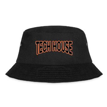 Tech House Techno House Music - Bucket Hat - black - Front - Lela (165cm)