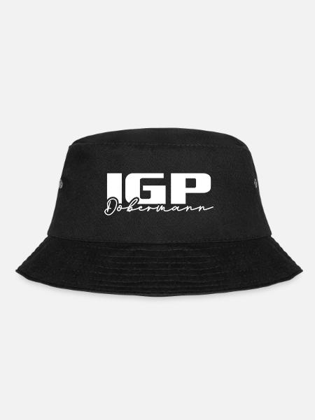 IGP DOBERMANN Hunde Hund Wilsigns IGP Hundesport - Bucket Hat - Schwarz