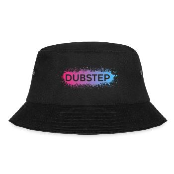 Dubstep Vaporwave Splat - Bucket Hat - Schwarz - Vorne - Lela (165cm)