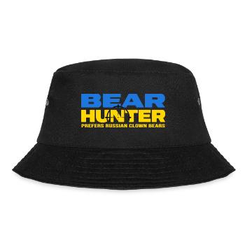 UKRAINE "Bärenjagd" slava ukraini selenskyj - Bucket Hat - Schwarz - Vorne - Lela (165cm)