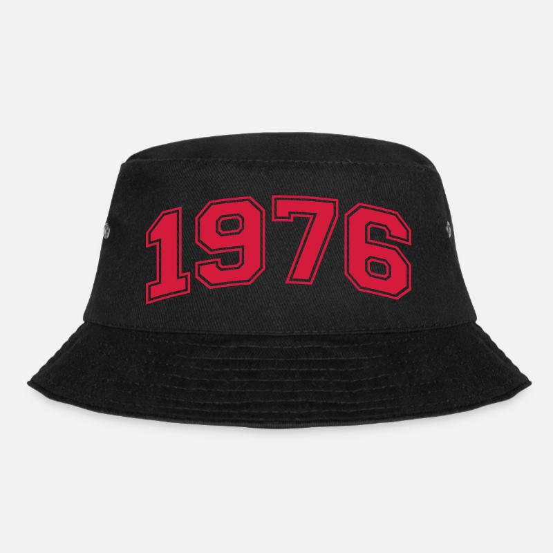 1976 - Bucket Hat - Schwarz