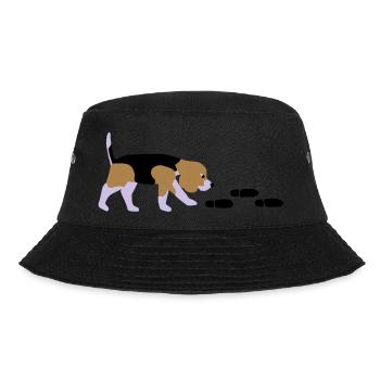 Beagle Mantrailer - Bucket Hat - black - Front - Lela (165cm)