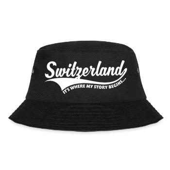 Switzerland story - Bucket Hat - black - Front - Lela (165cm)
