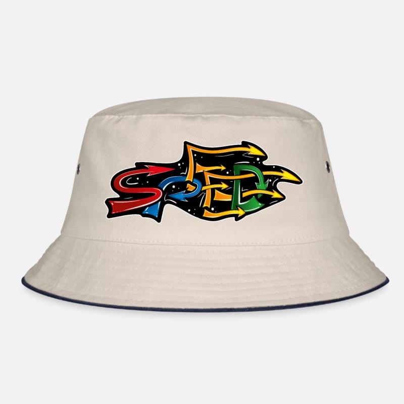 GRAFFITI SPEED Bucket Hat
