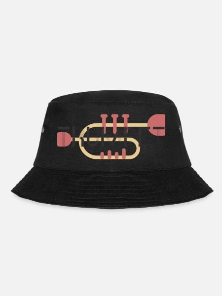 Trumpet - Bucket Hat - Schwarz