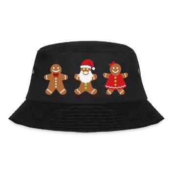 Homme pain d’épice Noël cadeau pain d’épice - Bob - noir - Devant - Lela (165cm)