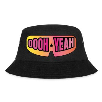 Oooh Yeah Wrestling - Bucket Hat - Schwarz - Vorne - Lela (165cm)