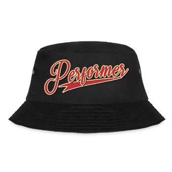 performer performance beauty actor schauspieler - Bucket Hat - Schwarz - Vorne - Lela (165cm)
