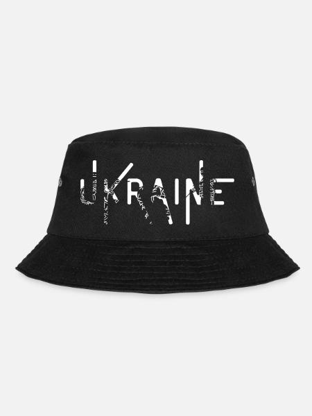 UKRAINE JAHRGANG - Bucket Hat - Schwarz