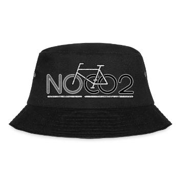 NO CO2 2 LT - Bucket Hat - black - Front - Lela (165cm)