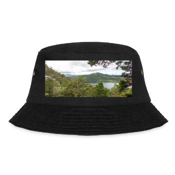 Revsvatnet-See und Landschaft am Prekestolen - Bucket Hat - Schwarz - Vorne - Lela (165cm)