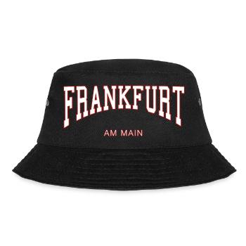 Frankfurt am Main - Bucket Hat - Schwarz - Vorne - Lela (165cm)