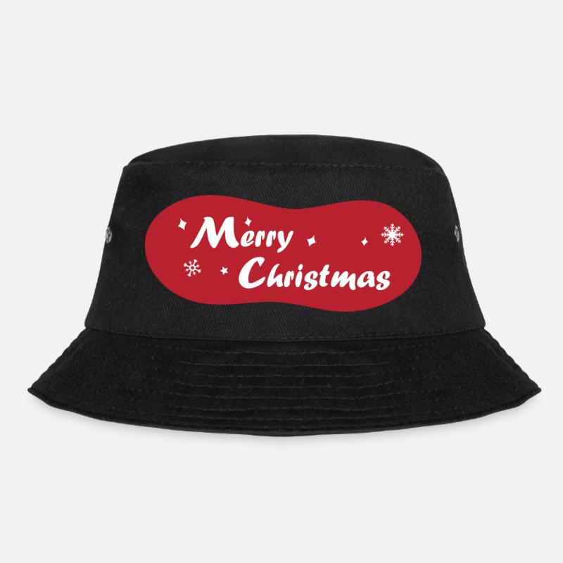 merry Christmas 5 - Bucket Hat - Schwarz